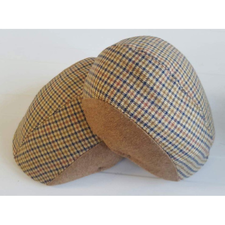 Gorra laterales beige oscuro